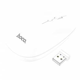 Ασύρματο bluetooth ποντίκι HOCO ART GM15 2.4G DPI 1600 λευκό