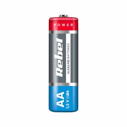 Αλκαλικές μπαταρίες AA LR6 1,5V REBEL (4 τμχ)