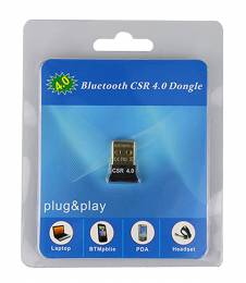 Bluetooth V4.0 & EDR USB Δέκτης, Plug & Play, CSR chip, 20m εμβέλεια max