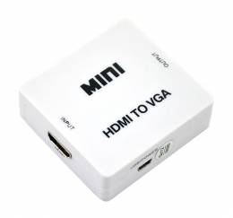 POWERTECH HD Video Converter HDMI σε VGA & 3.5mm Audio CAB-H073, Full HD