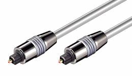 POWERTECH Toshlink male to male OD 6.0mm, 1.5m, metal