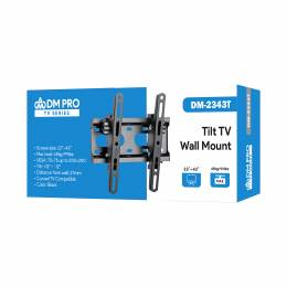 Βάση TV 23"-43" έως 45kg ρυθμιζόμενη επιτοίχια DM PRO μαύρη