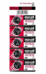 MAXELL Μπαταρία λιθίου CR2032, 3v, 5τμχ