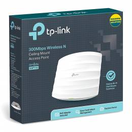 TP-LINK 300Mbps Wireless N Ceiling Mount Access Point EAP110, Ver. 4.0