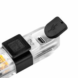 Φώτα ποδηλάτου σετ (με καλώδιο USB) REBEL
