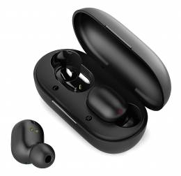 HAYLOU earphones GT1 Plus, true wireless, θήκη φόρτισης, μαύρα