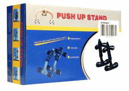 Χειρολαβές για push-ups GYM-0007, 2τμχ, μαύρες