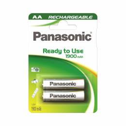 Panasonic Επαναφορτιζόμενες Μπαταρίες ΑΑ 1900mAh (2 τμχ)