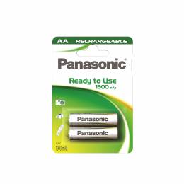 Panasonic Επαναφορτιζόμενες Μπαταρίες ΑΑ 1900mAh (2 τμχ)