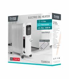 Ηλεκτρική Θερμάστρα Λαδιού Teesa TSA8034 2500W με οθόνη LCD & Tηλεχειριστήριο
