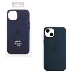 ΘΗΚΗ IPHONE 13 SILICONE COVER BLUE