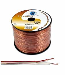 Καλώδιο Μεγαφώνων κουλούρα Cabletech DM-0303K 2x0.35mm 100m