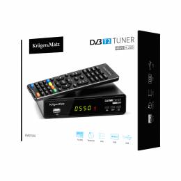 Ψηφιακός δέκτης DVB-T2 H.265 HEVC Kruger&Matz