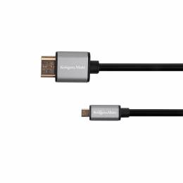 Καλώδιο HDMI - micro HDMI 1,8m Kruger&Matz Basic
