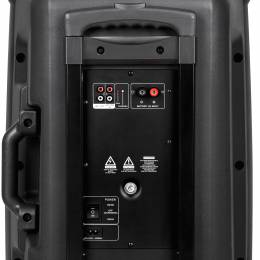 Ηχείο ενεργό 60W με 2 ασύρματα μικρόφωνα UHF, SD, Bluetooth, FM, USB Kruger&Matz