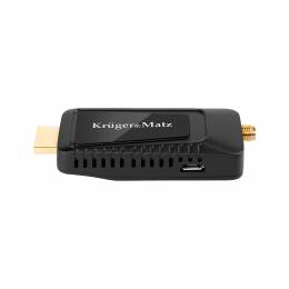 Ψηφιακός δέκτης DVB-T2 HEVC H.265 mini σε HDMI Kruger&Matz