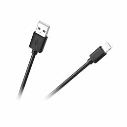 Καλώδιο USB - Lightning 1m Cabletech μαύρο