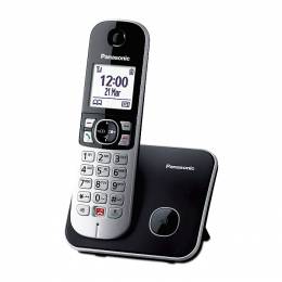 Ασύρματο Τηλέφωνο Panasonic KX-TG6851GRB Μαύρο