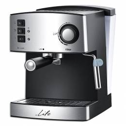 Mηχανή Espresso - Cappuccino 15bar, 850W.  LIFE ESP-100