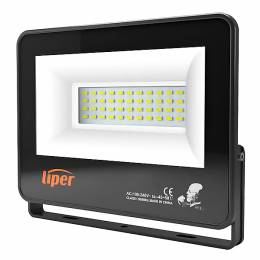 LIPER LED προβολέας LPFL-150BS01 150W, 4000K 12000lm, IP66, 220V, μαύρος