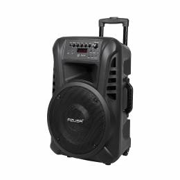 Ενεργό ηχείο 12" 40W με 2 ασύρματα μικρόφωνα, SD, Bluetooth, USB AZUSA