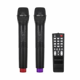 Ενεργό ηχείο 12" 40W με 2 ασύρματα μικρόφωνα, SD, Bluetooth, USB AZUSA