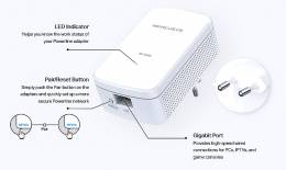 MERCUSYS Powerline MP500 Kit, AV1000 Gigabit, Ver: 1.0