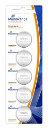 MEDIARANGE Μπαταρία λιθίου CR2450 3V, 5 τμχ
