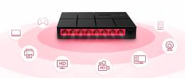 MERCUSYS Desktop Switch MS108G, 8x 10/100/1000 Mbps, Ver. 1
