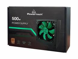 POWERTECH τροφοδοτικό PT-741, 500W, Active PFC, 80 Plus Bronze