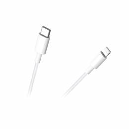 Καλώδιο USB C - Lightning 1m Rebel λευκό