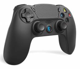 ROAR ασύρματο gamepad R300WB, με vibration, bluetooth, για PS4