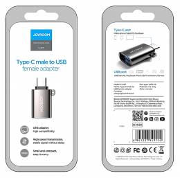 JOYROOM αντάπτορας USB Type-C σε USB 3.0 S-H151, γκρι