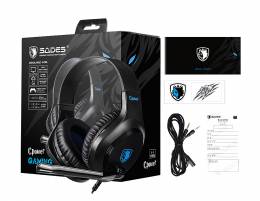 SADES Gaming Headset Cpower SA-716-BL, multiplatform, 3.5mm