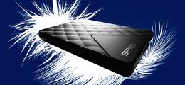 SILICON POWER εξωτερικός HDD 1TB Diamond D06, USB 3.0, Black