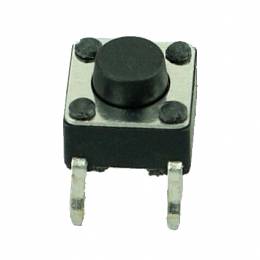 DIP SWITCH 4 PIN, Nickel Body, Plastic Button, Silver/Black