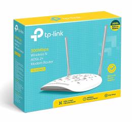 TP-LINK Wi-Fi Modem Router TD-W8961N, ADSL2+ AnnexA, 300Mbps, Ver. 3.0