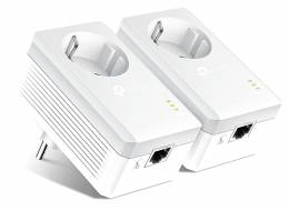 TP-LINK AV600 Passthrough Powerline Starter Kit TL-PA4010P, Ver. 4.0