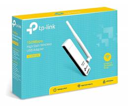 TP-LINK 150Mbps Ασύρματο USB Adapter Υψηλής Απολαβής TL-WN722N, Ver. 3.0