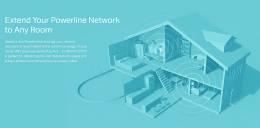 TP-LINK Wi-Fi AV600 Powerline Extender Kit TL-WPA4220, 300Mbps, Ver. 4.0