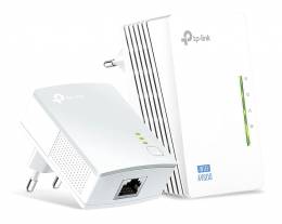 TP-LINK Wi-Fi AV600 Powerline Extender Kit TL-WPA4220, 300Mbps, Ver. 4.0