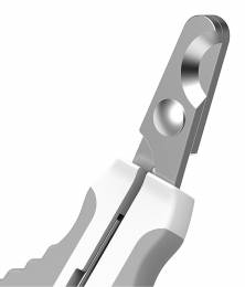 POWERTECH ψαλίδι νυχιών για pet TOOL-0055, λευκό-γκρι