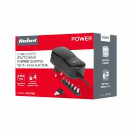 Τροφοδοτικό 12V 2250mA σταθεροποιημένης εξόδου REBEL
