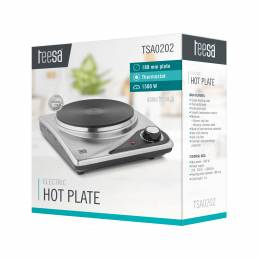 Επιτραπέζια ηλεκτρική εστία μονή 1500W Teesa