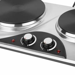 Επιτραπέζια ηλεκτρική εστία διπλή 2500W Teesa