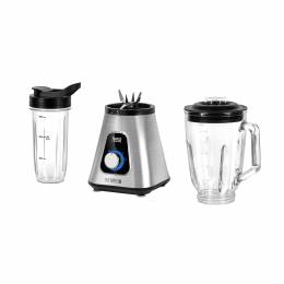 Μπλέντερ με γυάλινη κανάτα 1.5L Easy Expert Go 1300W & ποτήρι ταξιδιού 600ml Teesa