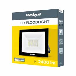 Προβολέας LED 30W/230V 4000K (42X2835 SMD) Rebel