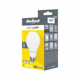Λάμπα LED E27 A60 8W/230V 3000K Rebel