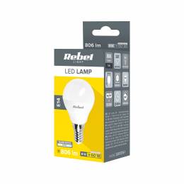 Λάμπα LED E14 G45 8W/230V 3000K Rebel