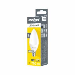Λάμπα LED E14 8W/230V 3000K Rebel